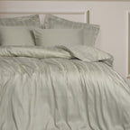 modaHu Bambu Çift Kişilik Nevresim Takımı Bej