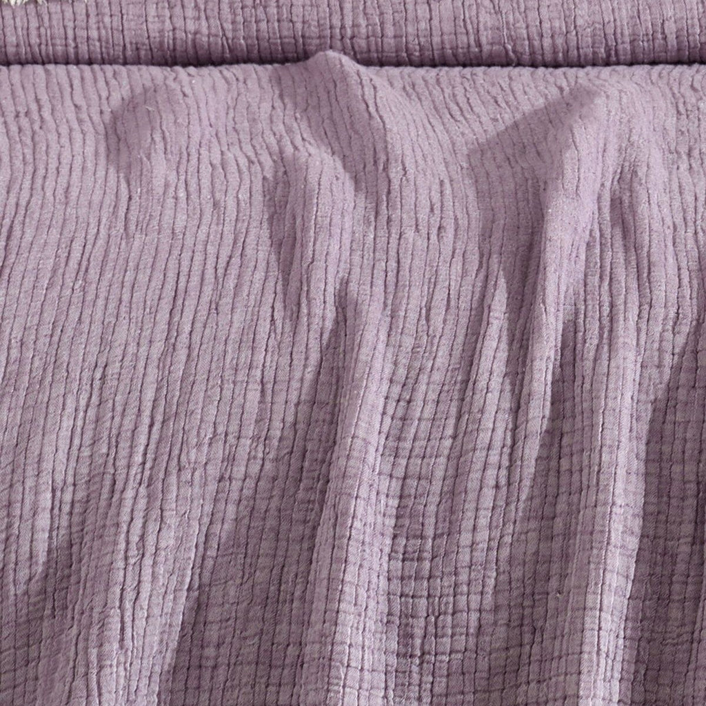 Tek Kişilik 5 Katlı %100 Pamuk Müslin Yatak Örtüsü