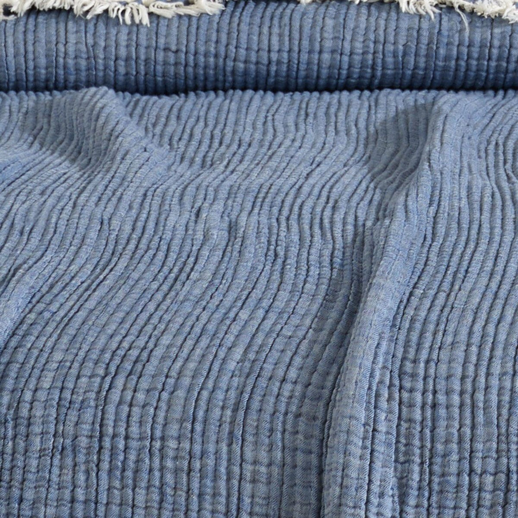 Tek Kişilik 5 Katlı %100 Pamuk Müslin Yatak Örtüsü