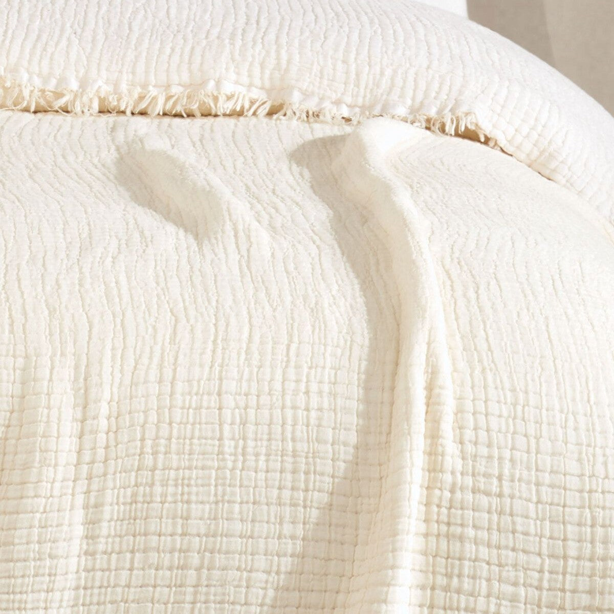 Tek Kişilik 5 Katlı %100 Pamuk Müslin Yatak Örtüsü